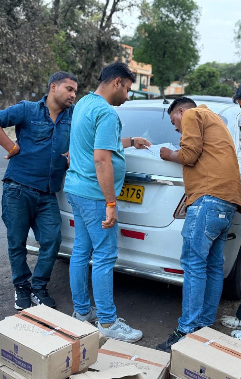 भोपाल क्राइम ब्रांच की बड़ी कार्रवाई: 10 पेटी अवैध शराब के साथ आरोपी गिरफ्तार